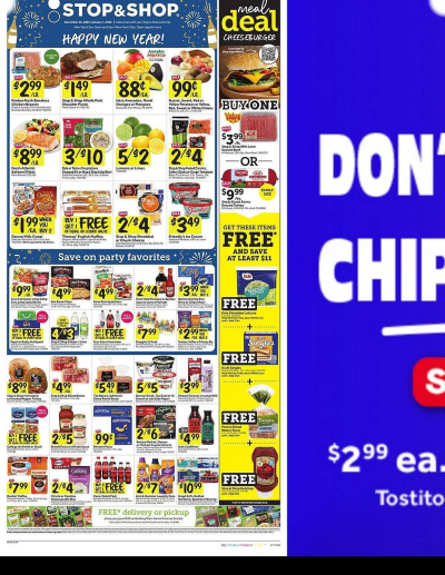 Stop&Shop ad catalog