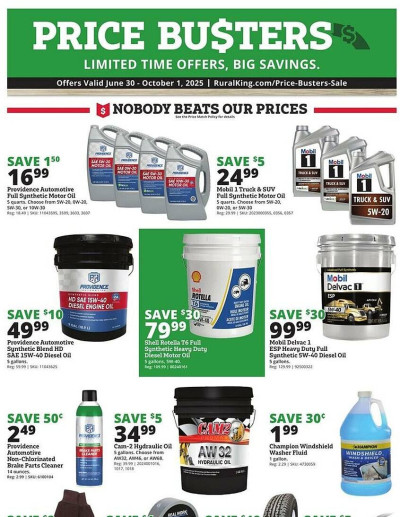Rural King ad catalog
