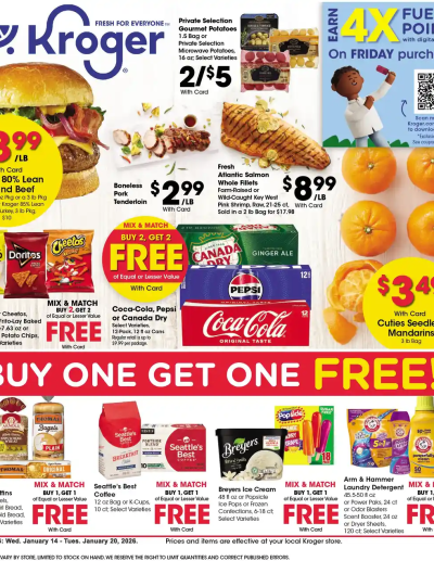 Kroger ad catalog