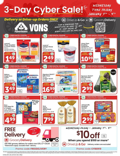Vons ad catalog