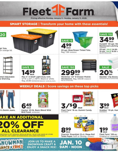 Mills Fleet Farm ad catalog