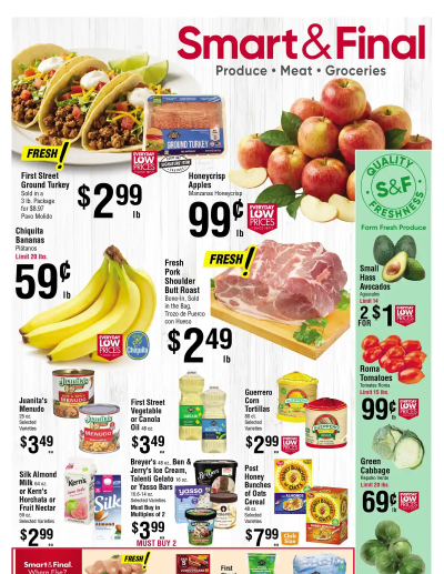 Smart and Final ad catalog