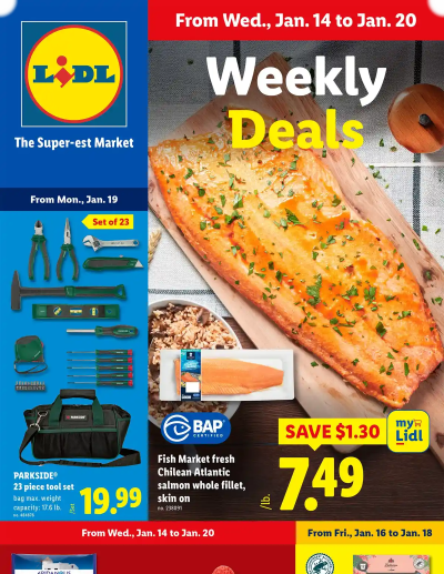 Lidl ad catalog