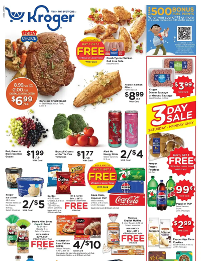 Kroger ad catalog