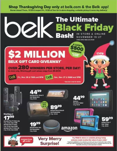 Belk ad catalog