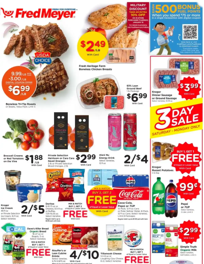 Fred Meyer ad catalog