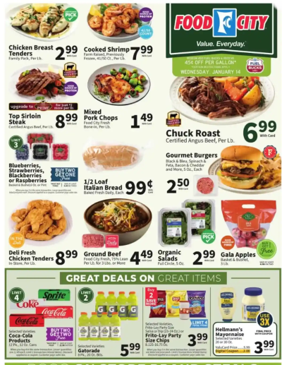 Food City ad catalog