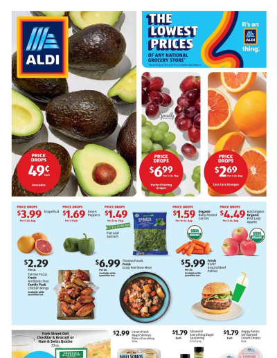 Aldi ad catalog