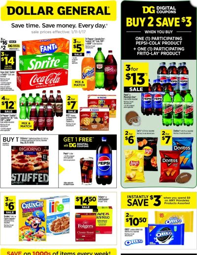 Dollar General ad catalog