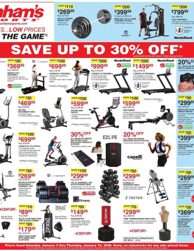 Dunham's Sports ad catalog