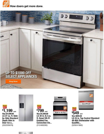 The Home Depot flyer ad catalog