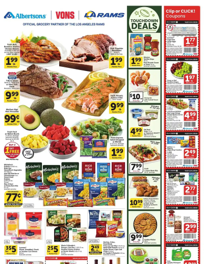 Vons ad catalog