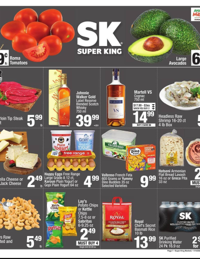 Super King Markets ad catalog