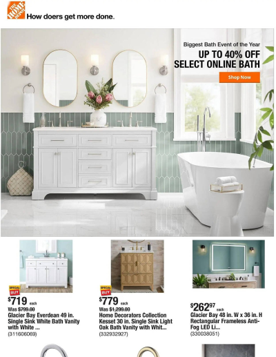 The Home Depot flyer ad catalog