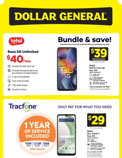 Dollar General Wireless Deals