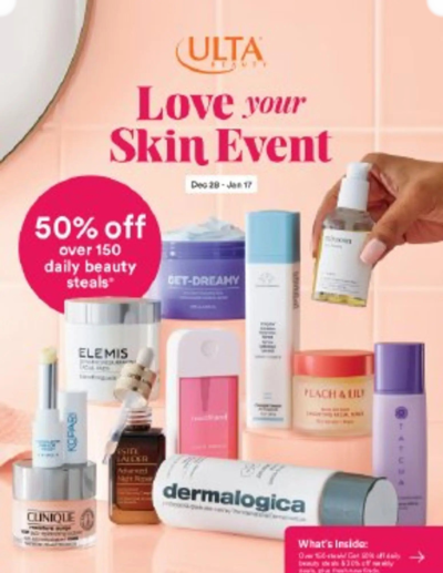 Ulta Beauty offer from 12/28/2025 ad catalog