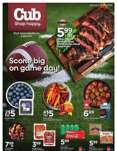 Cub Foods ad catalog