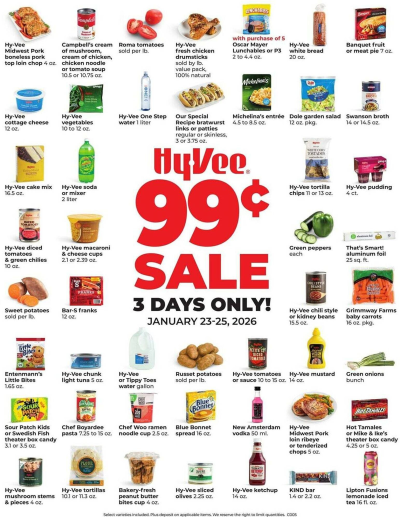 Hy-Vee ad catalog