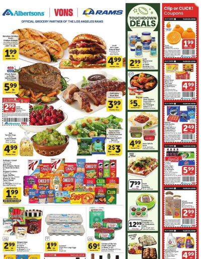 Vons ad catalog