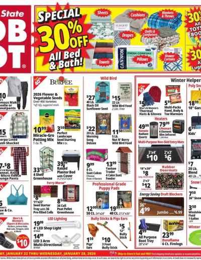 Ocean State Job Lot  - MA ad catalog