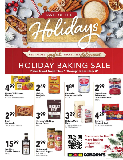 Coborn's Taste of the Holidays ad catalog