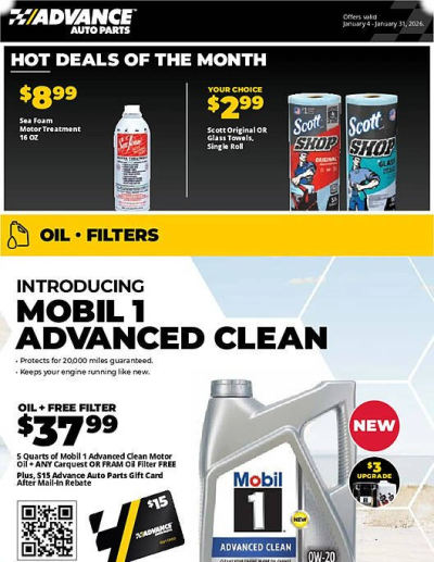 Advance Auto Parts flyer