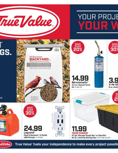 True Value ad catalog