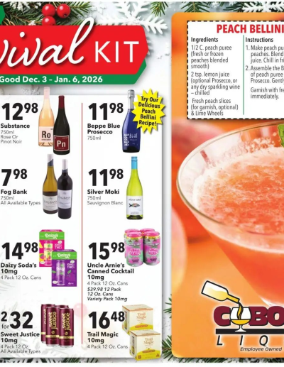 Coborn's Liquor Ad ad catalog
