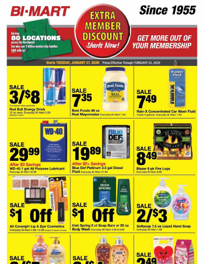 Bi-Mart ad catalog