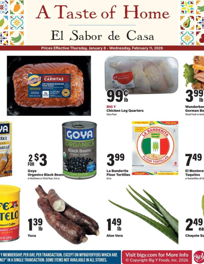 Big Y flyer ad catalog