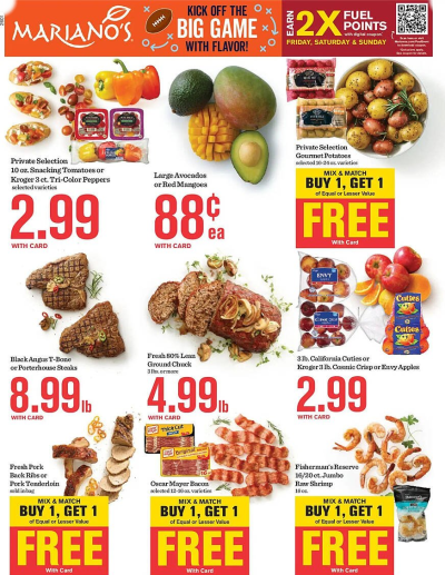Mariano's ad catalog