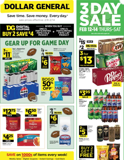 Dollar General  - TX ad catalog