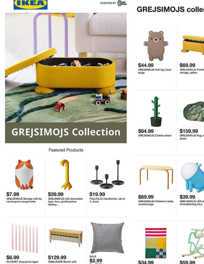Ikea ad catalog