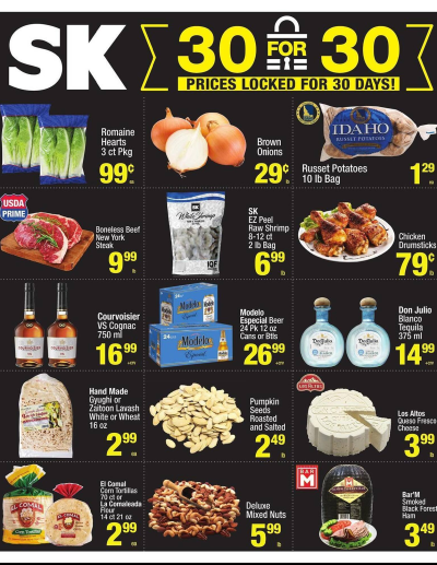 Super King Markets ad catalog