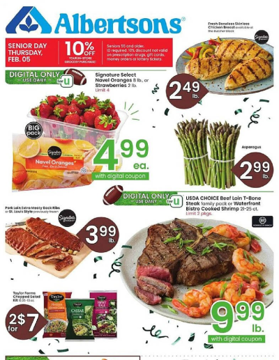 Albertsons ad catalog