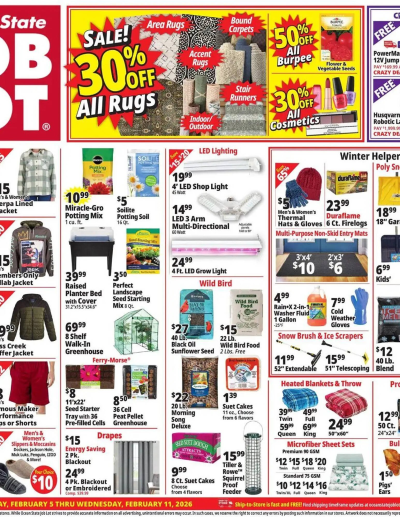 Ocean State Job Lot flyer ad catalog