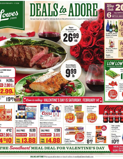Lowes Foods ad catalog