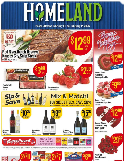 Homeland Market ad catalog