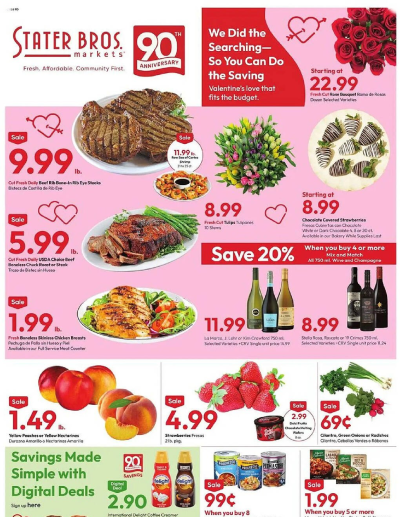 Stater Bros ad catalog