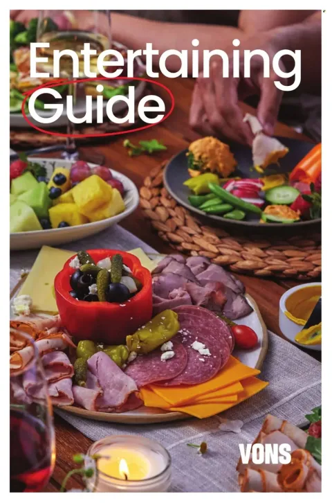  Latest VONS ad - Entertaining Guide ad catalog