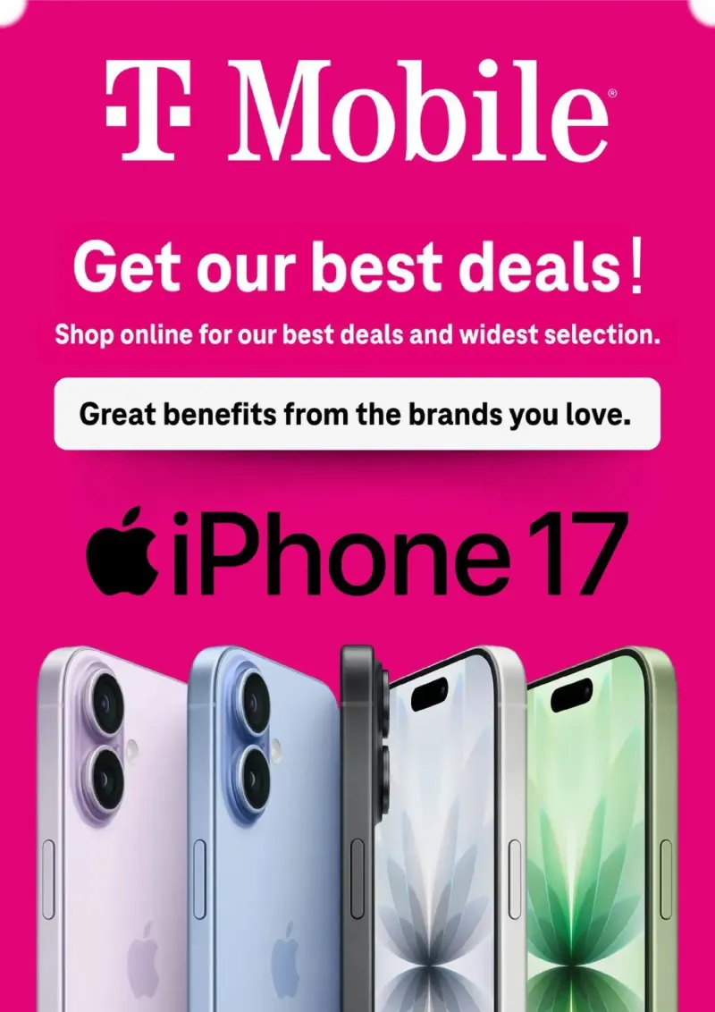 T-MOBILE weekly ad Dec 1 – page 1