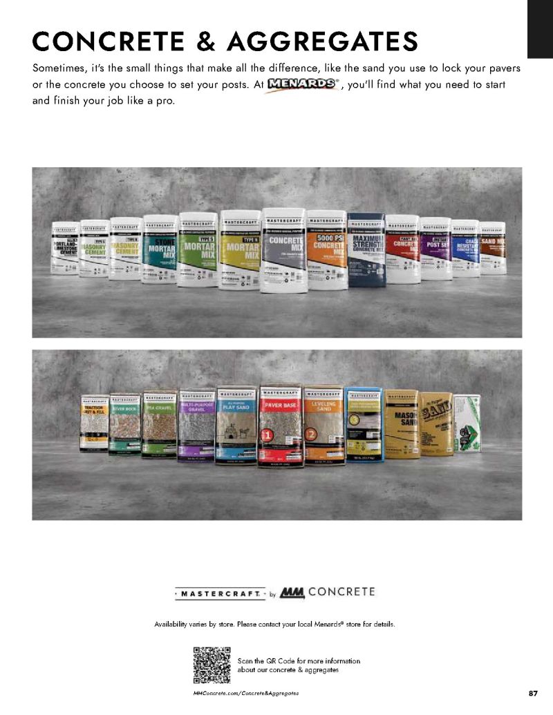 MENARDS weekly ad Apr 2 – Jan 1, 2027 – page 87