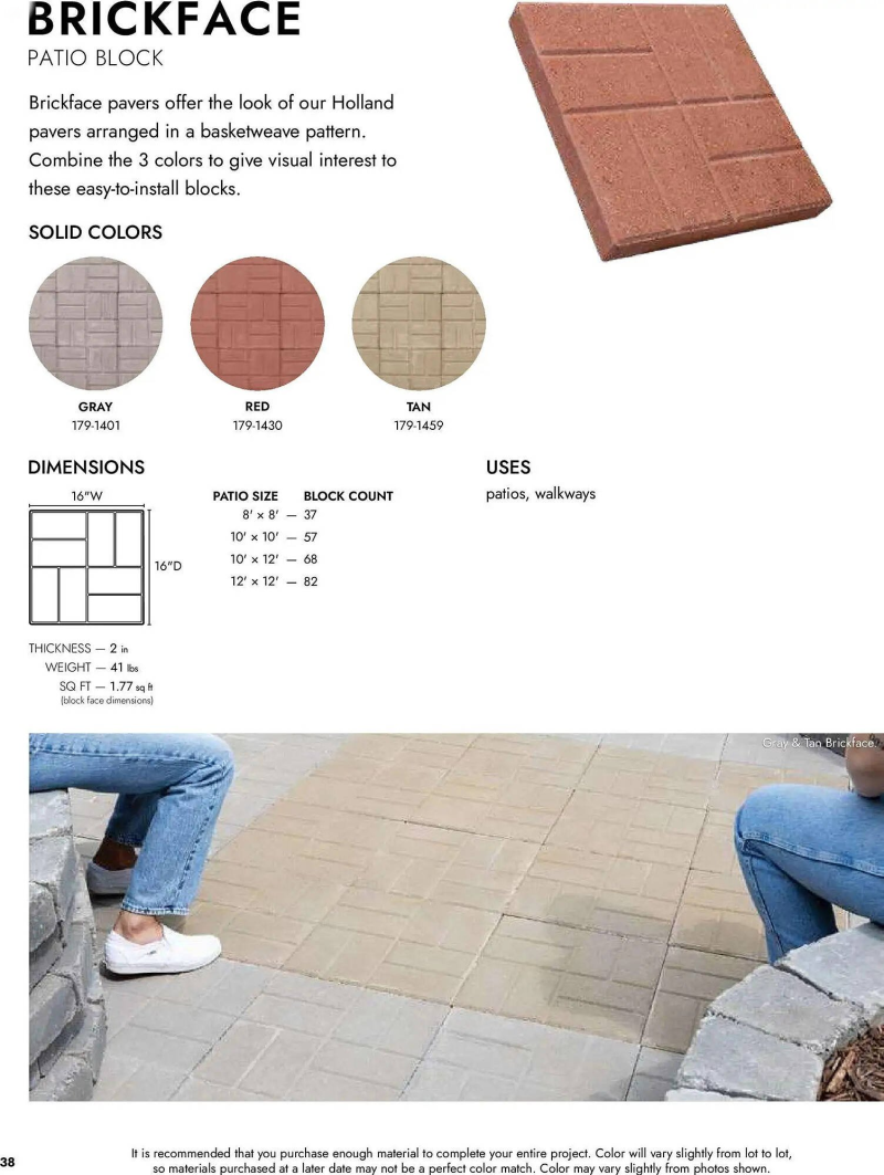 MENARDS weekly ad Apr 2 – Jan 2, 2027 – page 38