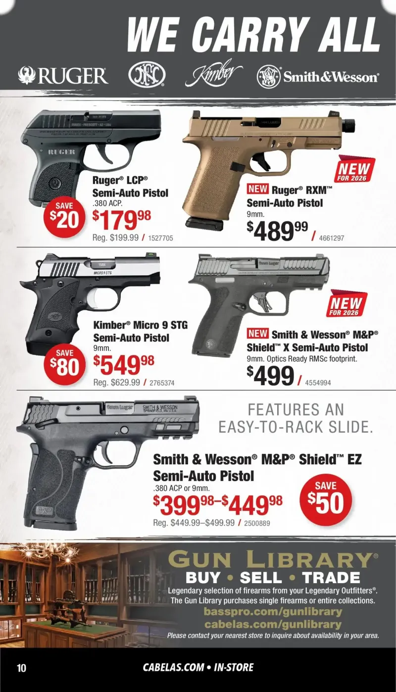 CABELA'S weekly ad Feb 1 – Jan 5, 2027 – page 10