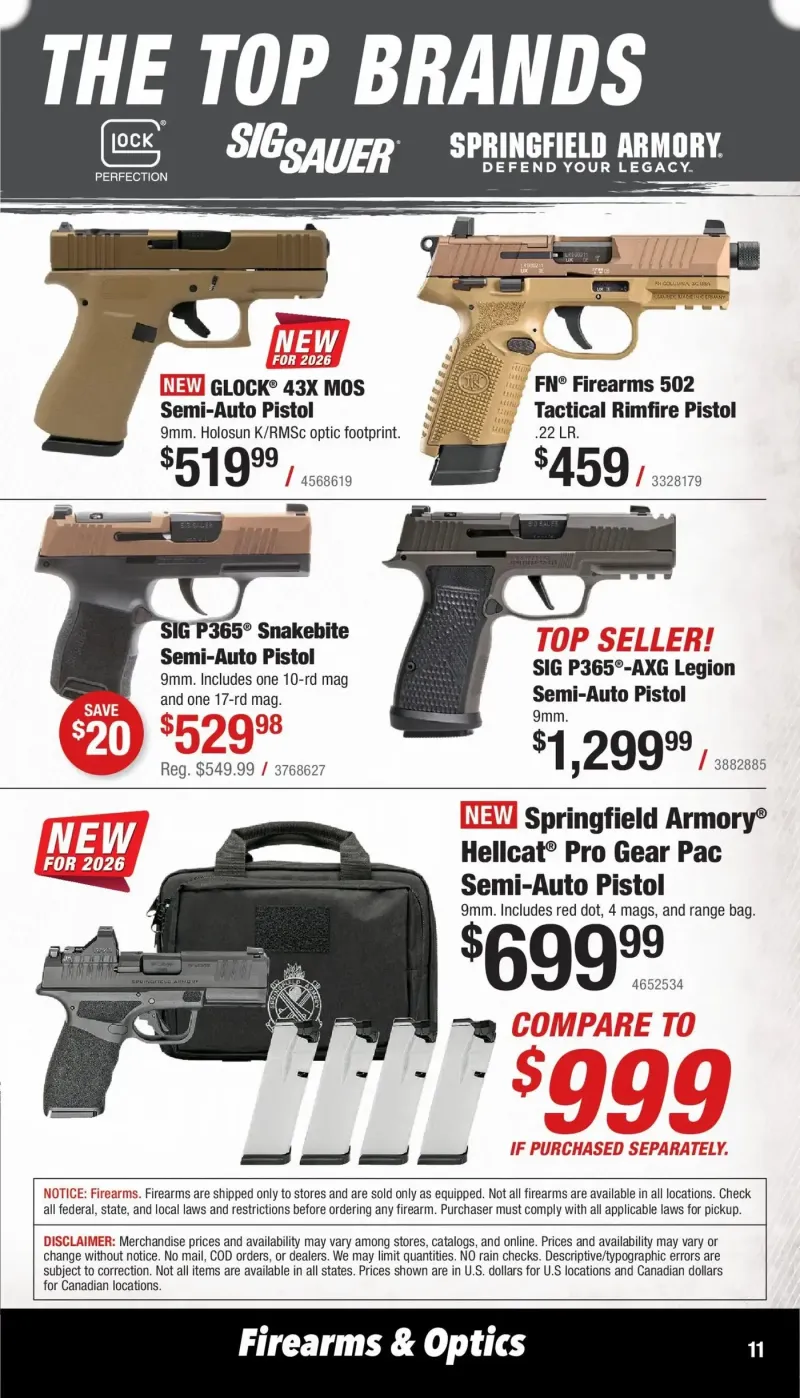 CABELA'S weekly ad Feb 1 – Jan 5, 2027 – page 11
