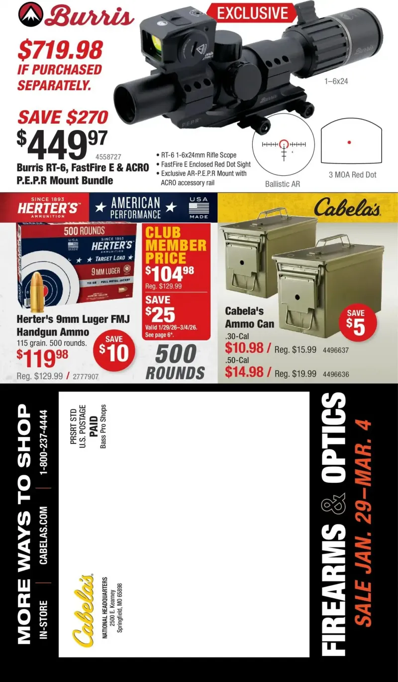 CABELA'S weekly ad Feb 1 – Jan 5, 2027 – page 20