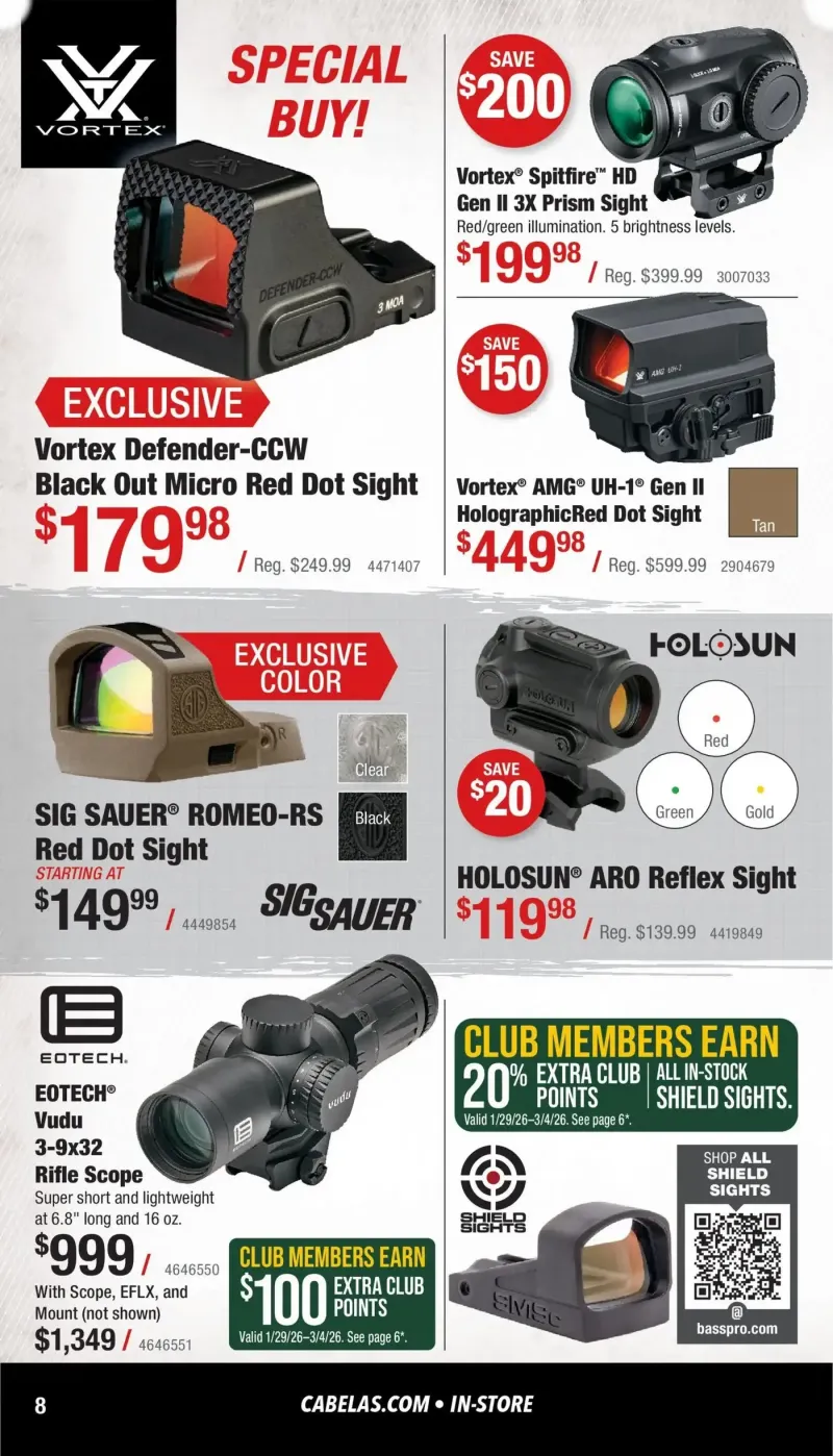 CABELA'S weekly ad Feb 1 – Jan 5, 2027 – page 8