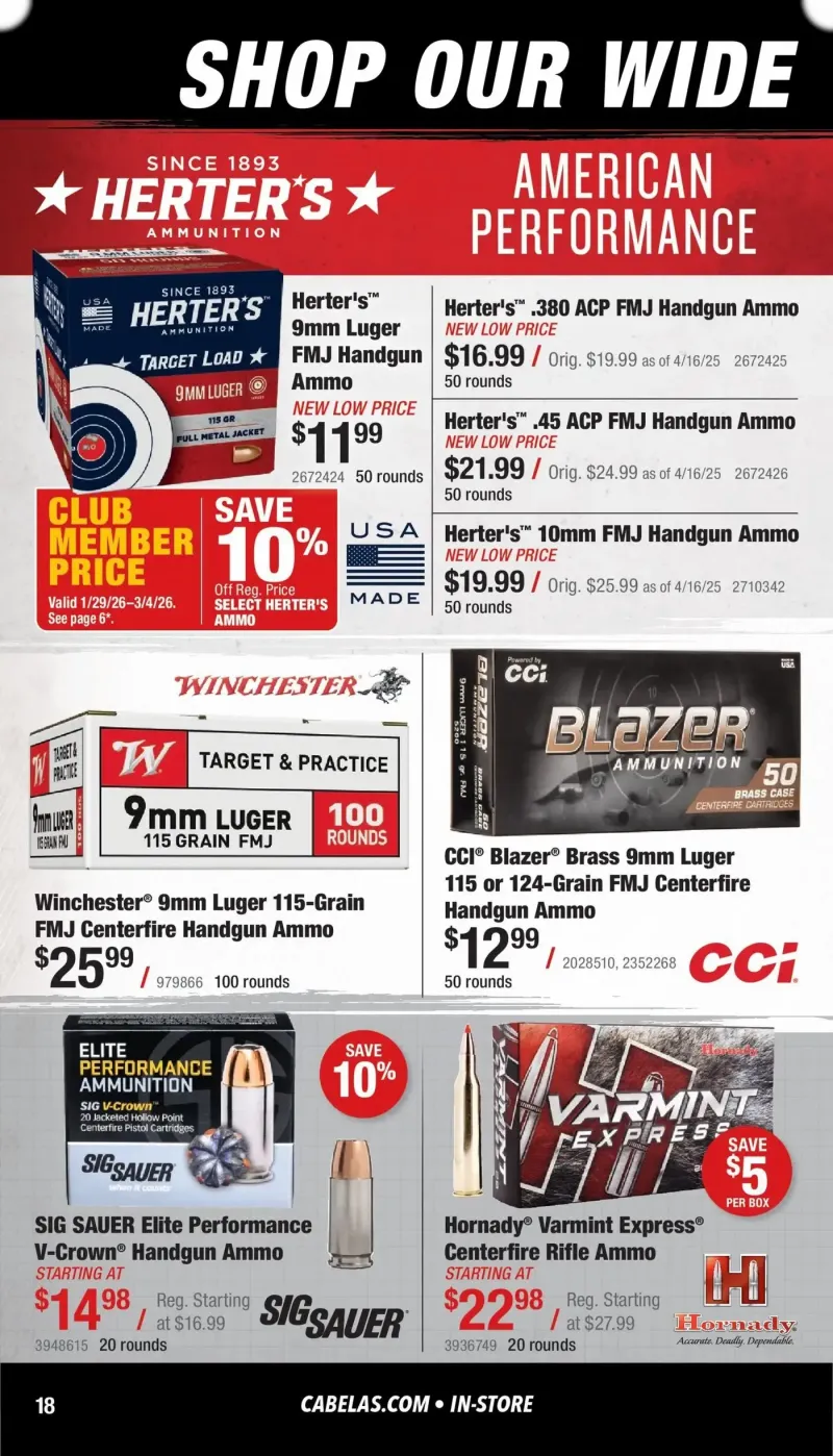 CABELA'S weekly ad Feb 1 – Jan 5, 2027 – page 18