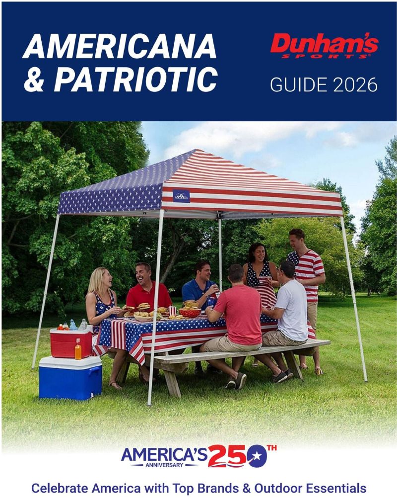 DUNHAM'S SPORTS weekly ad Jun 25 – Sep 10, 2026 – page 1