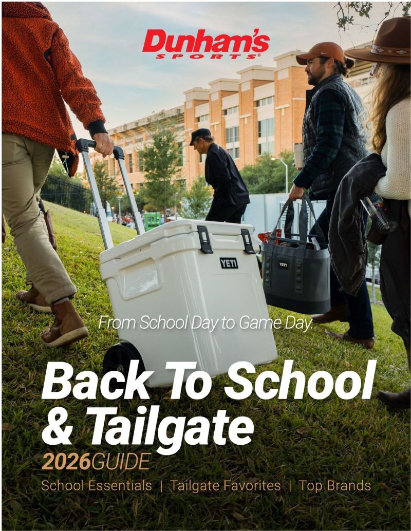 DUNHAM'S SPORTS weekly ad Jul 16 – Oct 1, 2026 – page 1